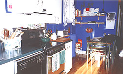 kitchen before staging