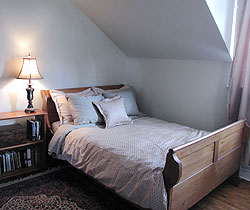 Master Bedroom completely transformed to sell by home staging expert Debra Gould