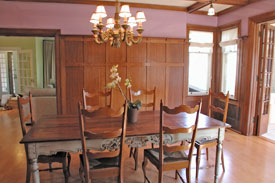 dining room after staging